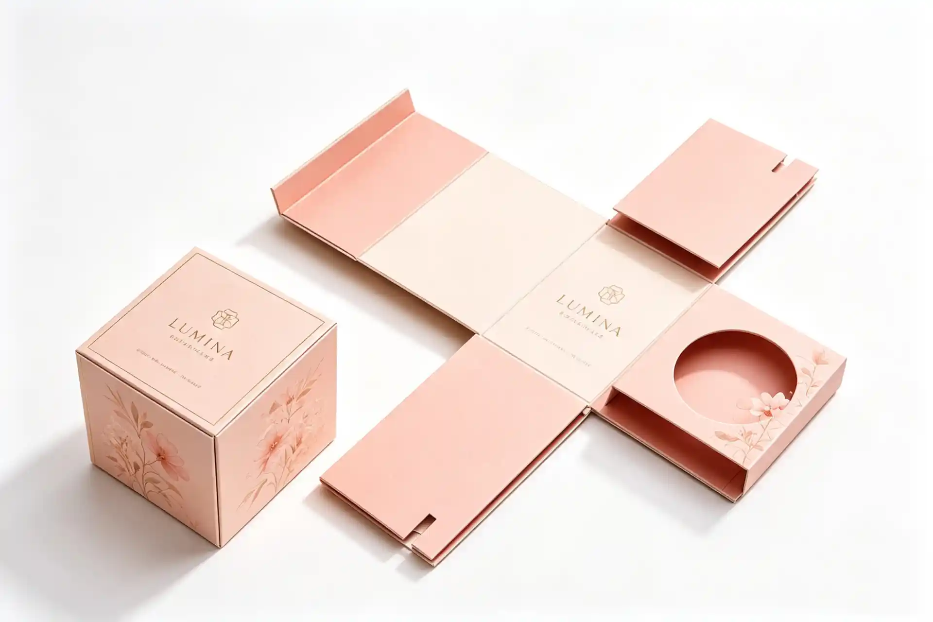Folded paperboard packaging insert inside a carton