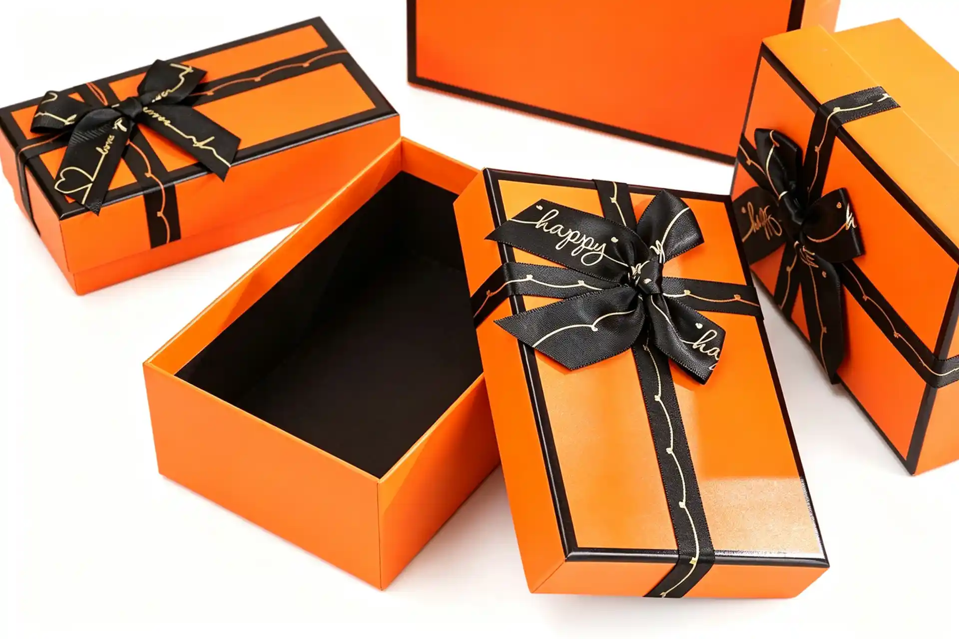 Luxury custom rigid lid-and-base gift box