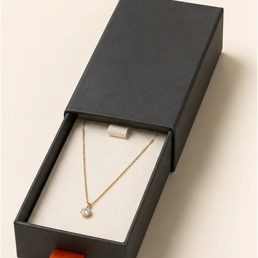 Jewelry drawer box for necklaces and bracelets