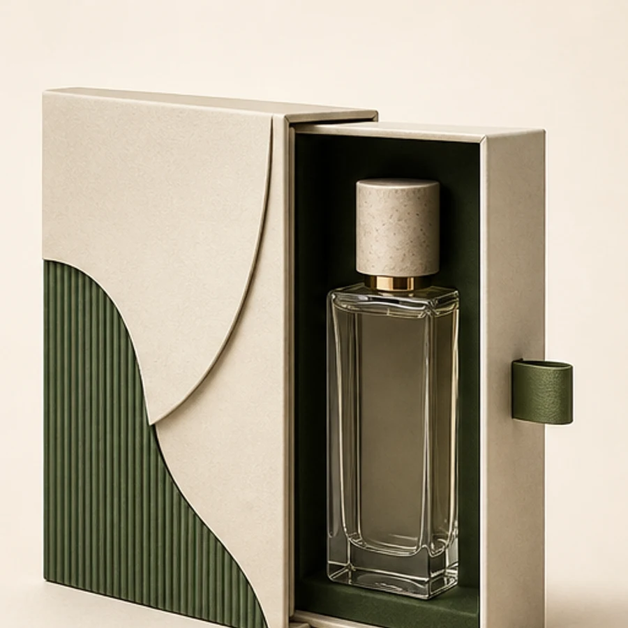 Drawer perfume box for premium reveal and gift sets